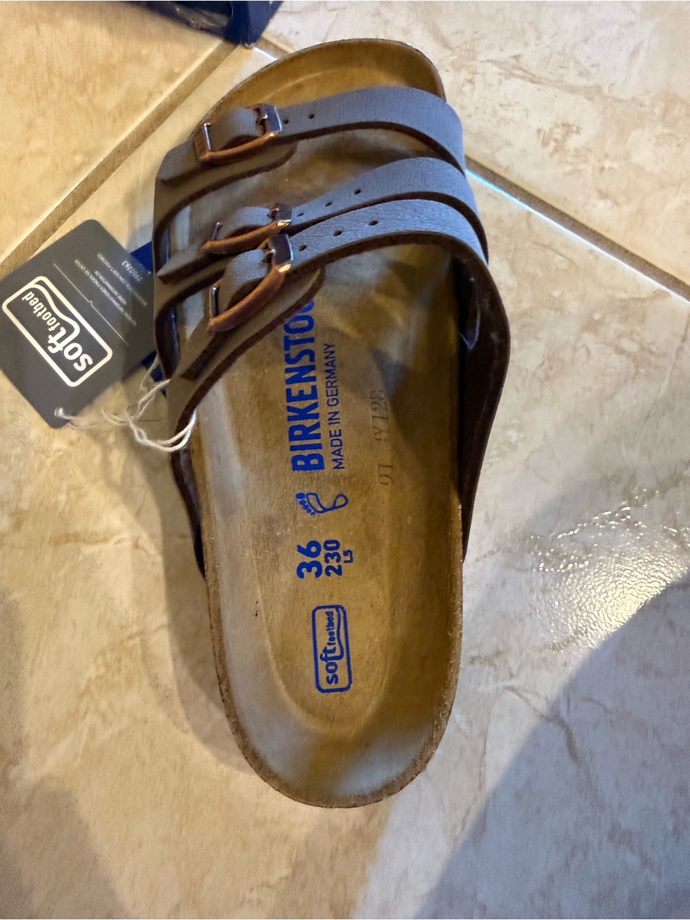 Birkenstock Florida mocca NWT size 36 - Picture 3 of 4